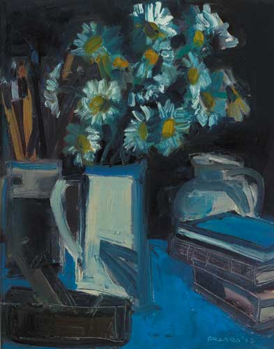 DAISIES AND BOOKS, 2005 by Brian Ballard sold for �4,200 at Whyte's Auctions