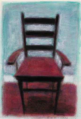 RED CHAIR by Neil Shawcross RHA RUA (b.1940) at Whyte's Auctions