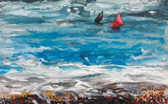 CRUINNIU NA MBAD, GALWAY BAY by David Clarke (1920-2005) at Whyte's Auctions