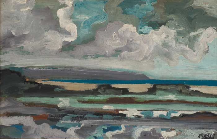 LAYERED LANDSCAPE by Markey Robinson (1918-1999) at Whyte's Auctions