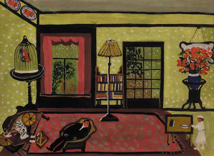IT'S HOT INSIDE by Gretta Bowen sold for �4,000 at Whyte's Auctions