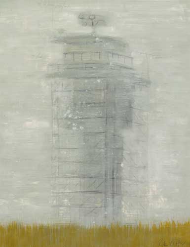 STUDY FOR SOUTH ARMAGH WATCH TOWER, 2006 by Rita Duffy sold for �6,300 at Whyte's Auctions