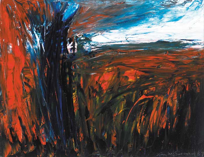 BOGLAND TREE, 1987 by Sen McSweeney sold for 7,400 at Whyte's Auctions