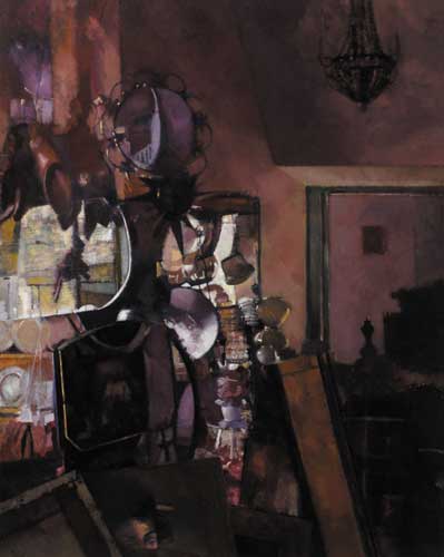 JUNK SHOP INTERIOR, 2004 by Rose Stapleton sold for 4,000 at Whyte's Auctions