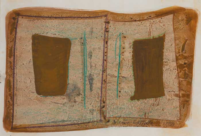 ABSTRACT SERIES (BOOK OF KELLS), 1973 by Tony O'Malley sold for 4,000 at Whyte's Auctions