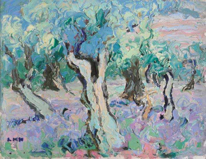 OLIVE TREES AND THISTLES by Letitia Marion Hamilton sold for 9,000 at Whyte's Auctions