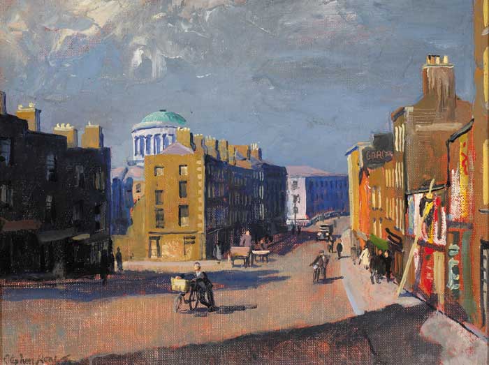 WINETAVERN STREET, DUBLIN by Stephen Bone sold for 4,000 at Whyte's Auctions