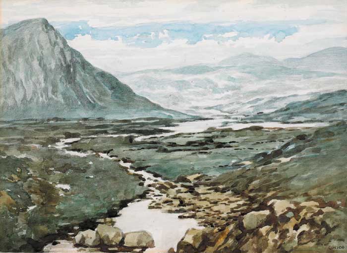 IN THE HEART OF CONNEMARA, 1939 by William Conor sold for 4,200 at Whyte's Auctions