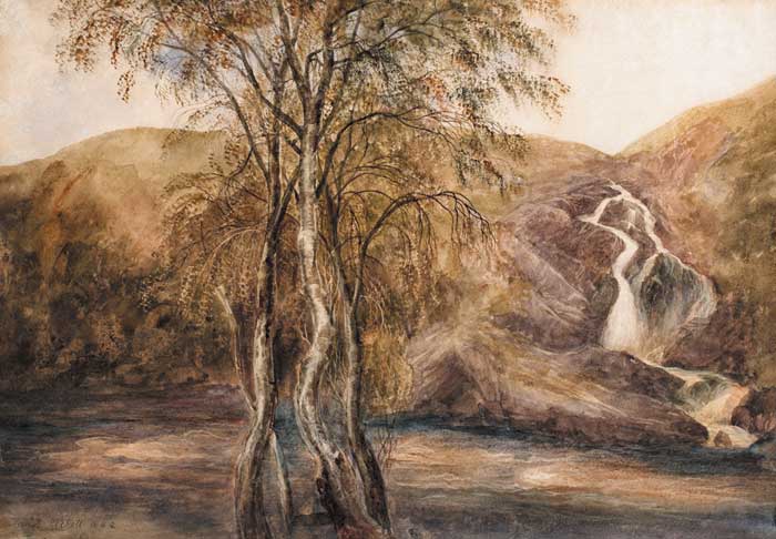 THE BLACKWATER, ROSSHIRE, 1861 by Andrew Nicholl RHA (1804-1886) at Whyte's Auctions