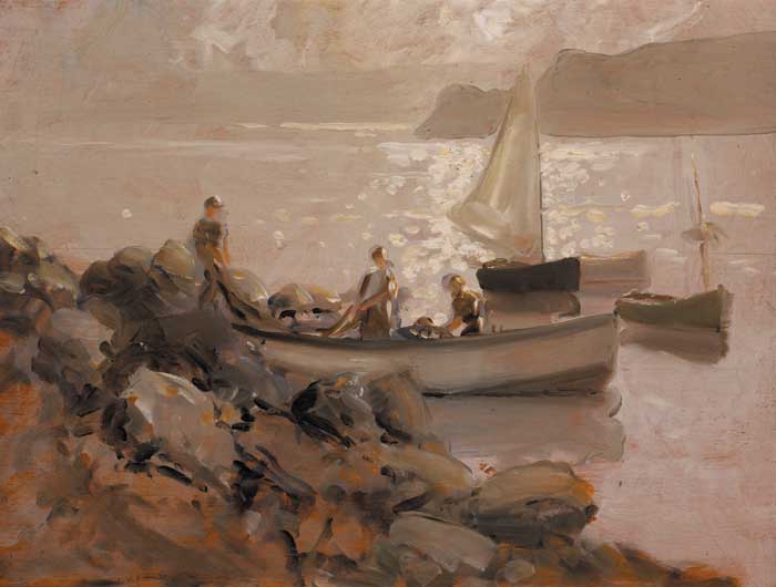 CUSHENDUN, 1939 by James Humbert Craig sold for 7,200 at Whyte's Auctions
