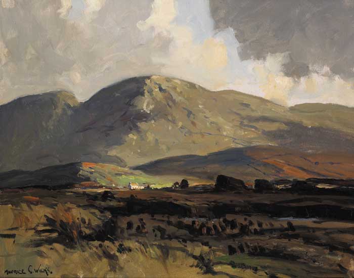 AT GLENVEIGH, COUNTY DONEGAL, 1945 by Maurice Canning Wilks sold for 4,800 at Whyte's Auctions