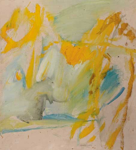 STUDY FOR WHITETHORN BUSH I, 1966 by Barrie Cooke sold for �2,900 at Whyte's Auctions