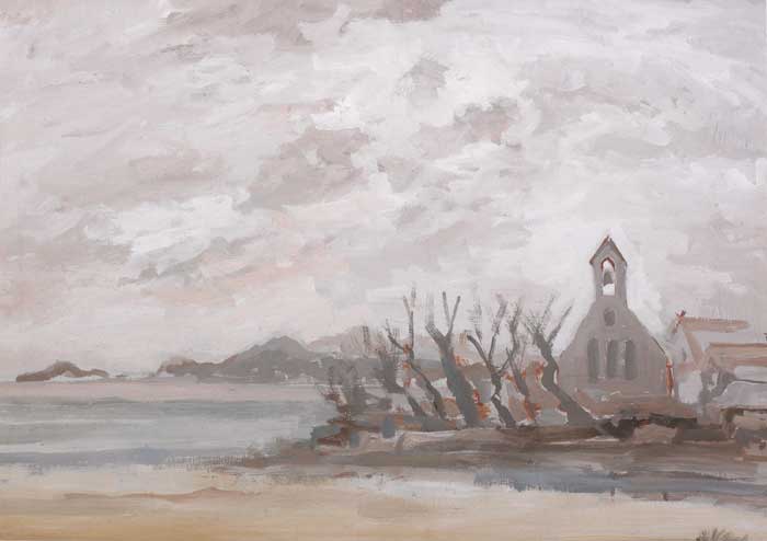 OLD GALWAY CLADDAGH by Markey Robinson (1918-1999) at Whyte's Auctions