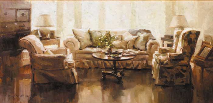 SITTING ROOM, 1998 by Mark O'Neill sold for �10,500 at Whyte's Auctions