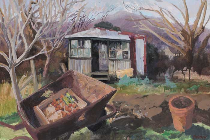 FEBRUARY GARDEN by Brian Vahey (b.1956) at Whyte's Auctions