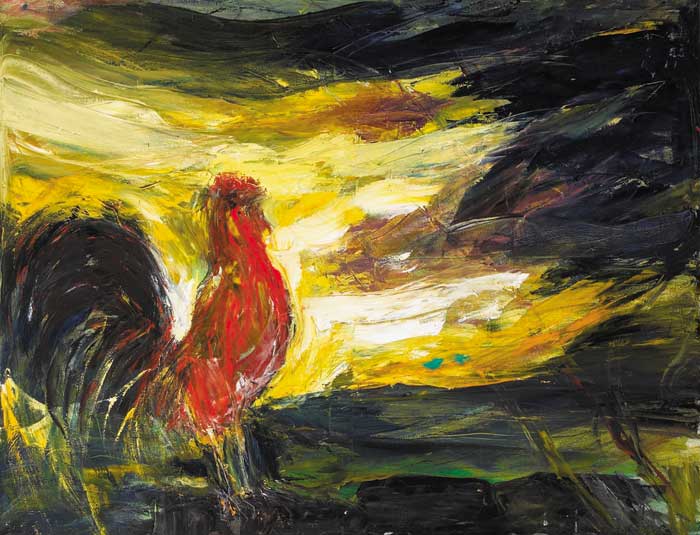 DAWN, 1988 by Seán Fingleton sold for €1,500 at Whyte's Auctions