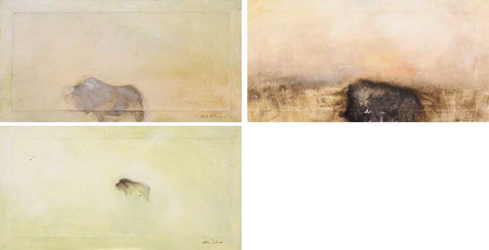 IN THE LIGHT, 1991 (TRIPTYCH) by Michelle Souter sold for 1,300 at Whyte's Auctions