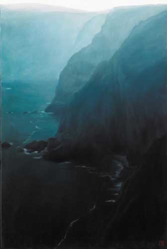 CLIFFS FROM HORN HEAD, DONEGAL by Guy Hanscomb sold for �1,500 at Whyte's Auctions