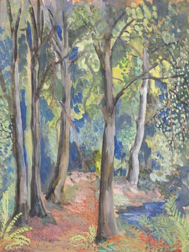 FOREST SCENE by Sylvia Cooke-Collis (1900-1973) at Whyte's Auctions