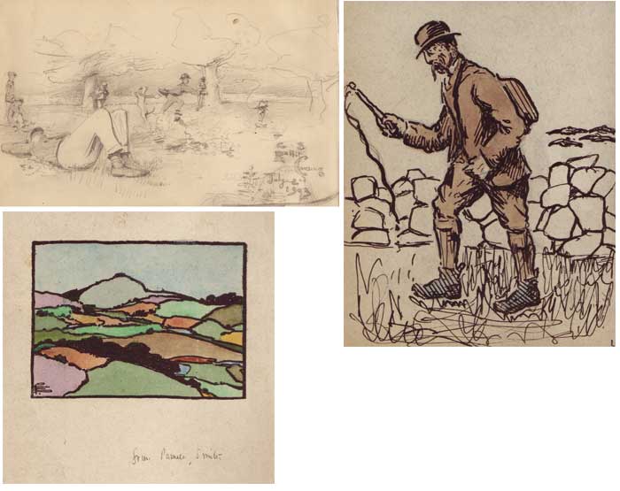VARIOUS SKETCHES AND PHOTOGRAPHS, 1898 - 1903 by Robert Gregory sold for �5,200 at Whyte's Auctions