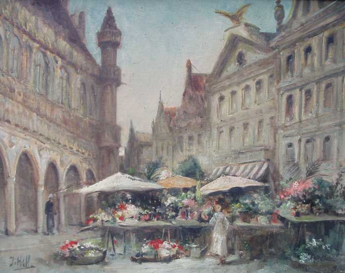 ST MARKS SQUARE, VENICE by T. Hill (19th-20th century) (19th-20th century) at Whyte's Auctions