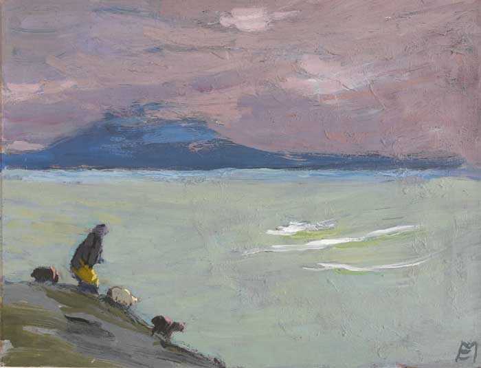 SHEPHERDESS IN A WEST OF IRELAND SETTING by Eileen Murray (1885-1962) at Whyte's Auctions
