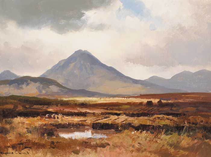 MOUNT ERRIGAL, COUNTY DONEGAL by Maurice Canning Wilks sold for 3,000 at Whyte's Auctions
