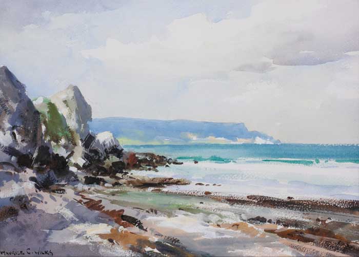AUTUMN COAST ROAD by Maurice Canning Wilks RUA ARHA (1910-1984) at Whyte's Auctions
