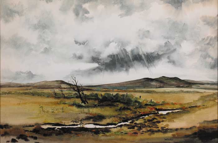 WEST OF IRELAND LANDSCAPE by Phyllis del Vecchio (b. 1934) at Whyte's Auctions