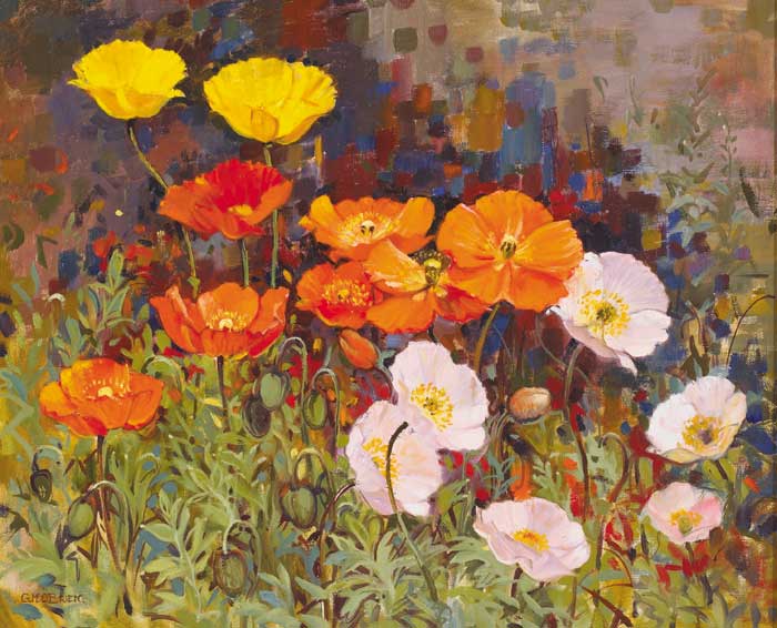 POPPIES by Geraldine M. O'Brien (b.1922) at Whyte's Auctions