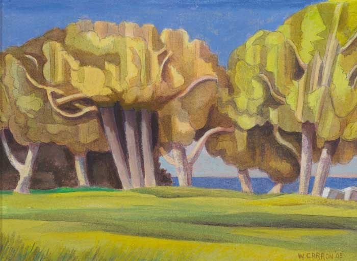 GROUP OF TREES, 2005 by William Carron sold for �700 at Whyte's Auctions