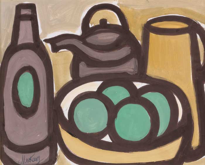 STILL LIFE WITH TEAPOT by Markey Robinson (1918-1999) at Whyte's Auctions