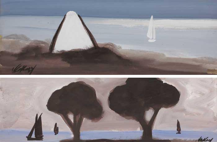 COASTAL LANDSCAPES (A PAIR) by Markey Robinson sold for 2,600 at Whyte's Auctions