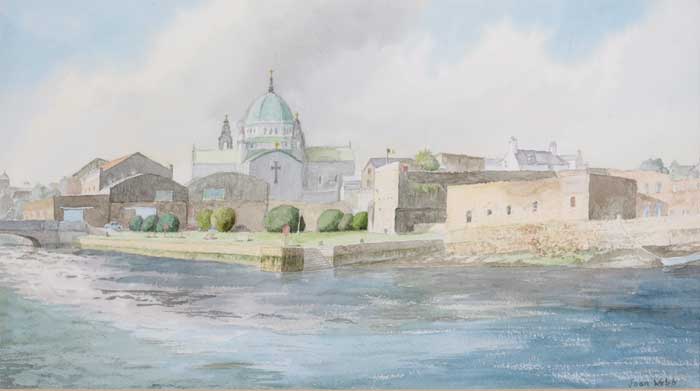 GALWAY CATHEDRAL by Joan Webb sold for �300 at Whyte's Auctions