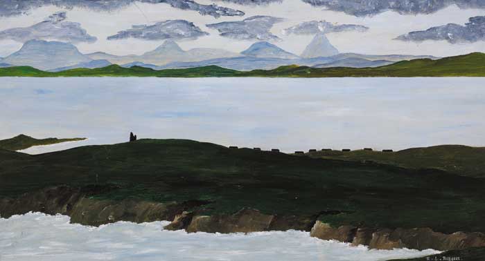 ARRANMORE, LOOKING TOWARDS ERRIGAL by Ruairi Rodgers (b.1956) (b.1956) at Whyte's Auctions
