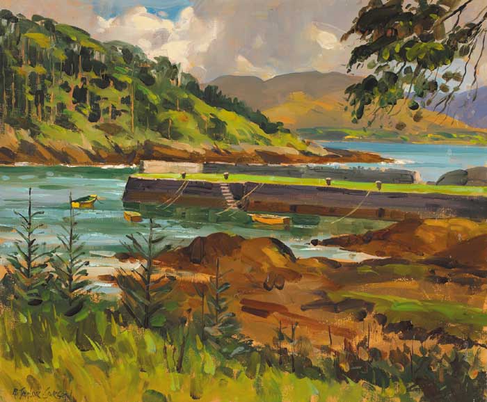 BLACKWATER, KENMARE RIVER, COUNTY KERRY by Robert Taylor Carson sold for 2,900 at Whyte's Auctions