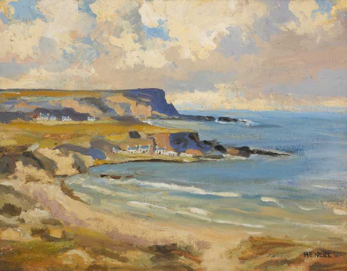PORT BRANDON, COUNTY ANTRIM by Henry Echlin Neill RUA (1888-1981) at Whyte's Auctions
