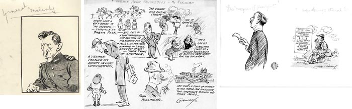 An archive of original cartoons for the Freeman's Journal. at Whyte's Auctions