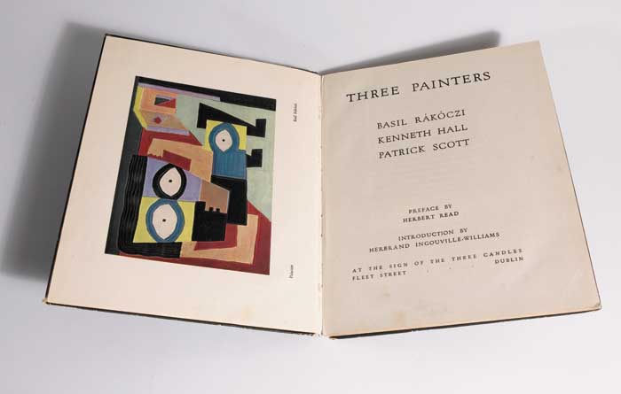 Three painters: Basil R�k�czi, Kenneth Hall, Patrick Scott, with a preface by Herbert Read at Whyte's Auctions