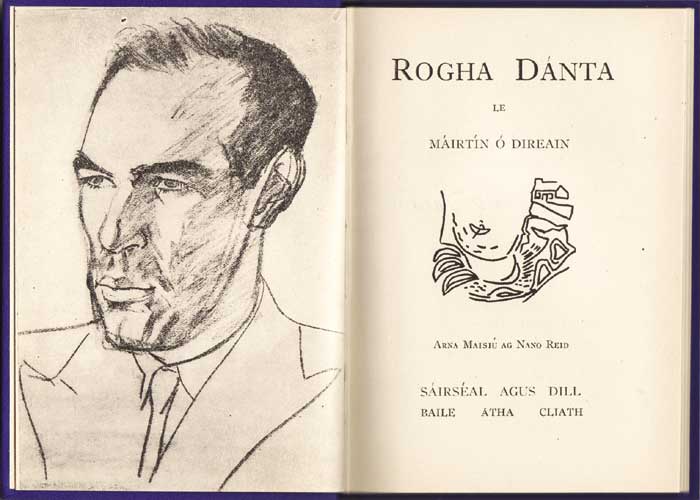 M�irt�n O Dire�in, Rogha D�nta (selected Poems in Irish), illustrated by Nano Reid by Nano Reid (1900-1981) at Whyte's Auctions
