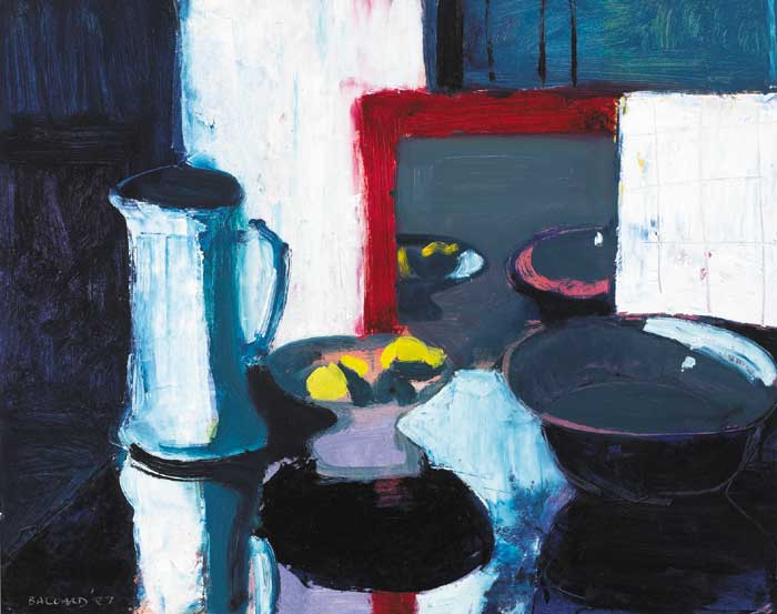 LEMONS IN MIRROR (RED), 1987 by Brian Ballard sold for �7,200 at Whyte's Auctions