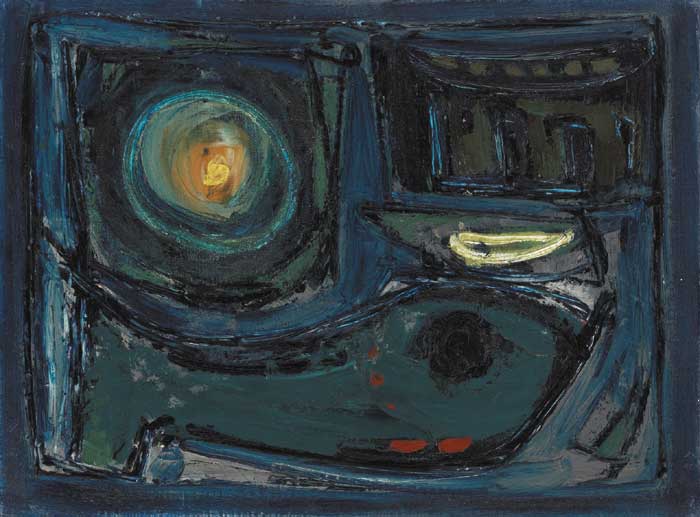 MOON AND FISH by Se�n McSweeney HRHA (b.1935) at Whyte's Auctions