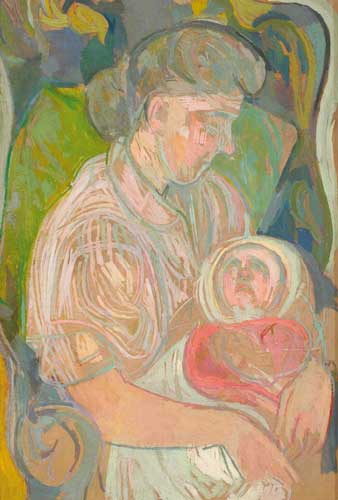 MOTHER AND CHILD by Stella Steyn (1907-1987) at Whyte's Auctions