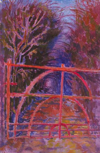 THE GATE, NEWTOWNARDS by Alicia Boyle sold for �1,500 at Whyte's Auctions