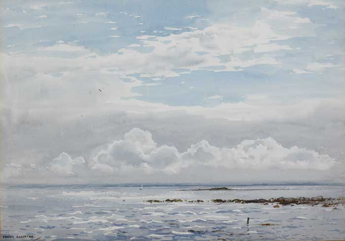 STRANGFORD LOUGH FROM MOUNTSTEWART, circa 1946 by Frank Egginton sold for �3,000 at Whyte's Auctions