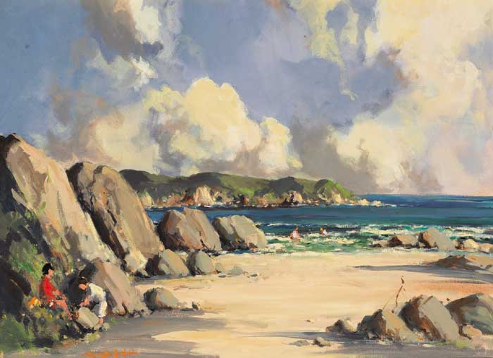 GARRON HEAD, COUNTY ANTRIM by George K. Gillespie sold for �6,700 at Whyte's Auctions