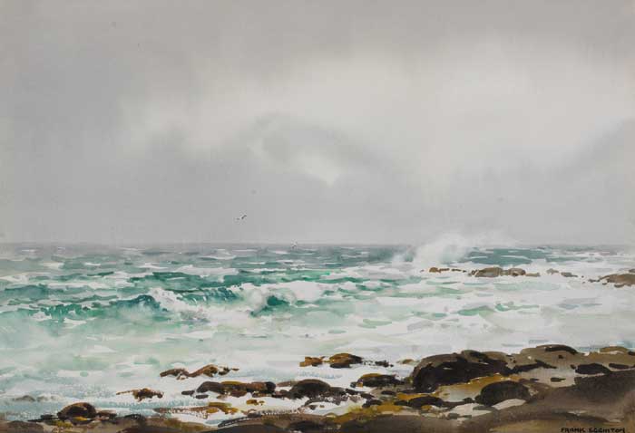 AT PORTRUSH, COUNTY ANTRIM by Frank Egginton RCA (1908-1990) at Whyte's Auctions