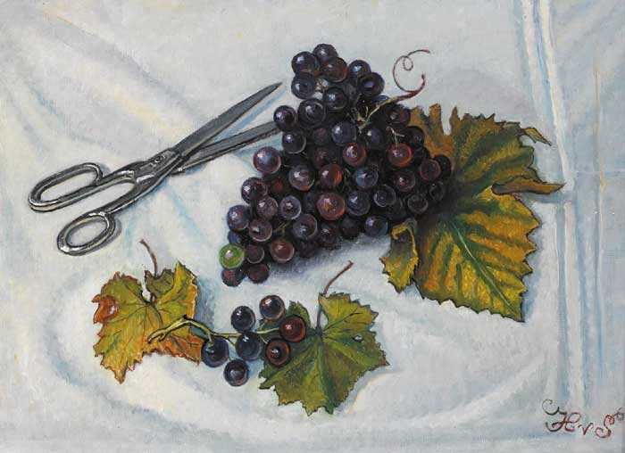GRAPE HARVEST by Hilda Van Stockum HRHA (b.1908-2006) at Whyte's Auctions