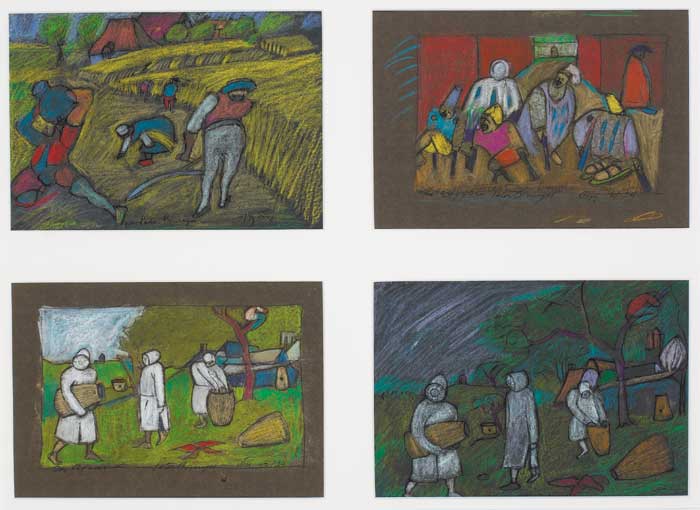 FROM PIETER BRUEGHEL, 1979 by Tony O'Malley HRHA (1913-2003) at Whyte's Auctions