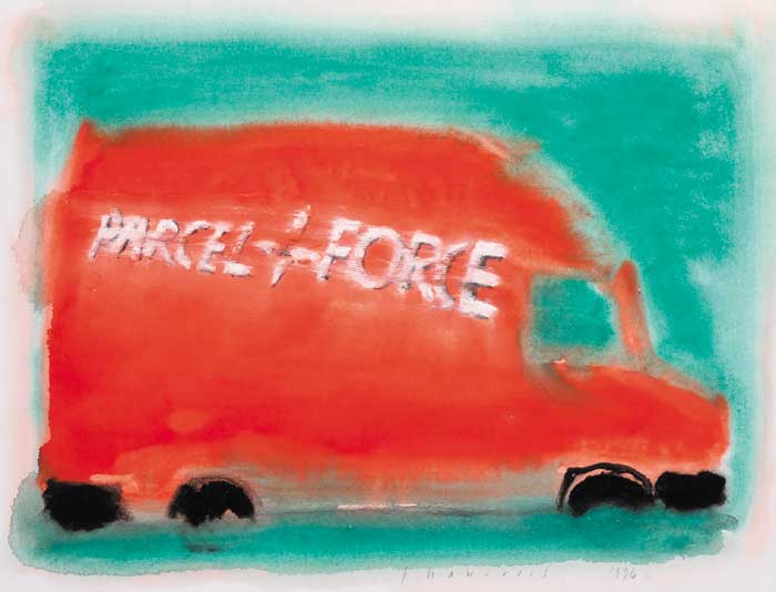 PARCEL FORCE, 1996 by Neil Shawcross RHA RUA (b.1940) at Whyte's Auctions